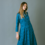 Chemisier Liberty Morris Blu
