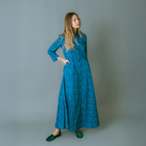 Chemisier Liberty Morris Blu