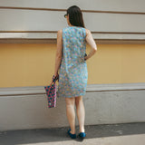Abito tubino svasato in cotone Liberty® Meadow Song