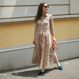 Abito Chemisier in Cotone Liberty® Elysian Days