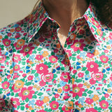 Camicia Liberty Betsy Fuxia