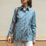 Camicia Liberty Emma and Georgina Blu