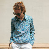 Camicia Liberty Emma and Georgina Blu
