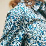 Camicia Liberty Emma and Georgina Blu