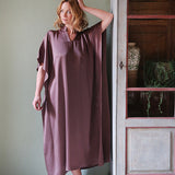 Caftano Carla Mauve