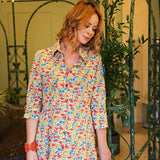 Chemisier Liberty Poppy Arancio
