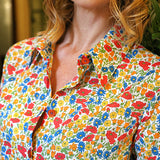 Chemisier Liberty Poppy Arancio