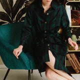 Soprabito-Camicia in Tartan Inglese Black Watch