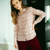Camicia LIberty Poppy and Daisy Rosa