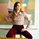 Camicia LIberty Poppy and Daisy Rosa