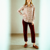 Camicia LIberty Poppy and Daisy Rosa