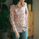 Camicia LIberty Poppy and Daisy Rosa