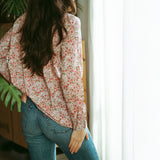 Camicia LIberty Poppy and Daisy Rosa