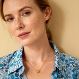 Camicia LIberty Poppy and Daisy Azzurro