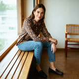 Camicia LIberty Cecil Caramello