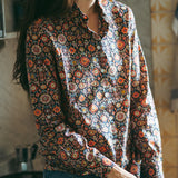 Camicia LIberty Cecil Caramello