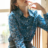 Camicia LIberty Cecil Blu