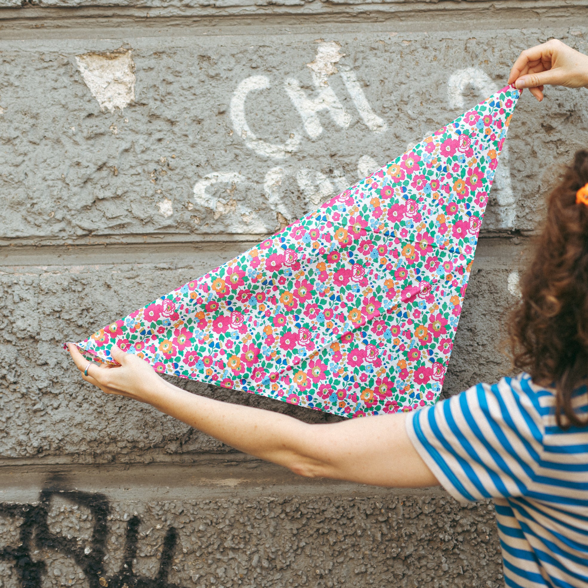 Bandana Foulard in tessuto Liberty