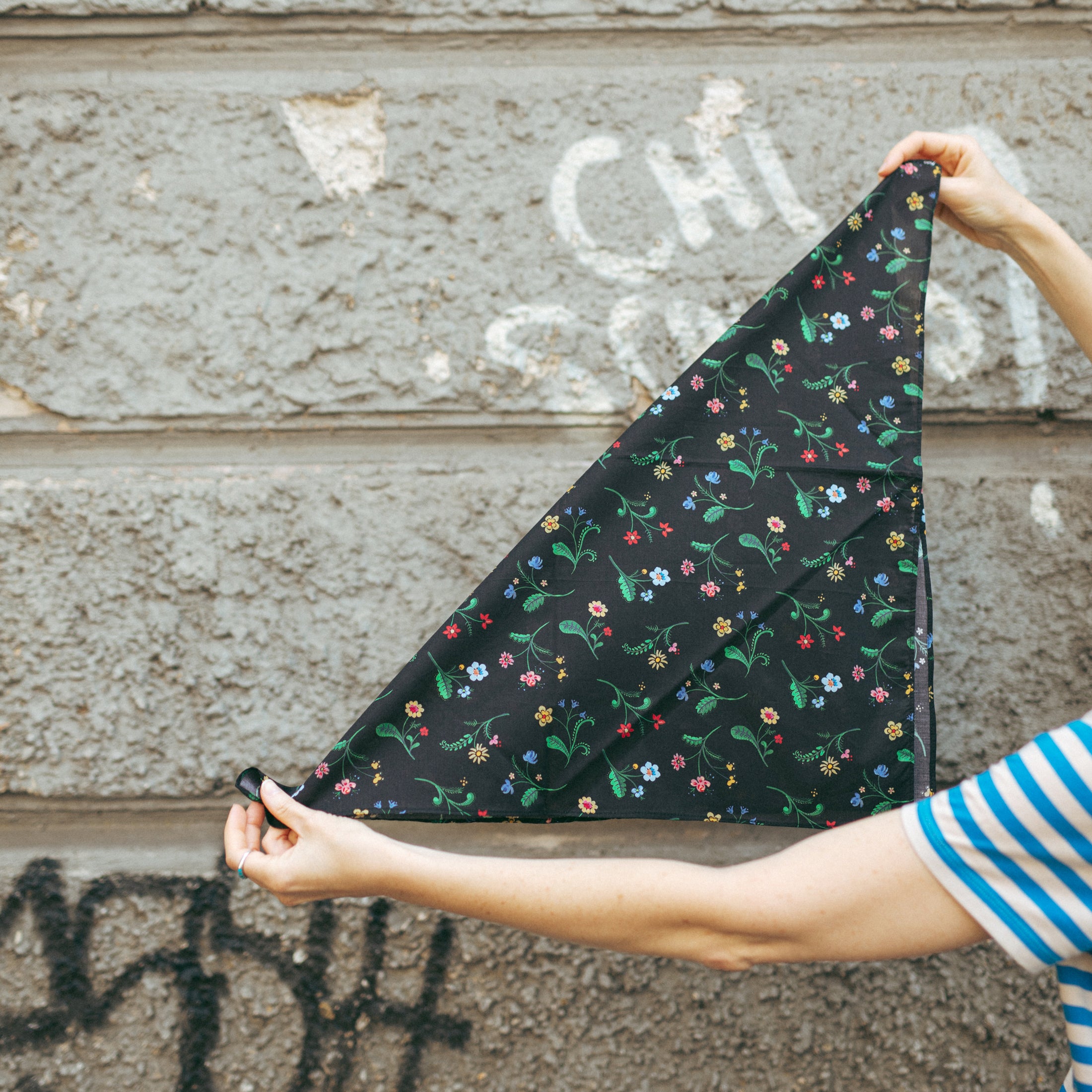 Bandana Foulard in tessuto Liberty